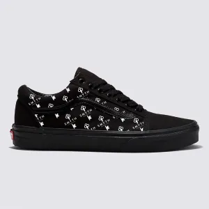 1 pair of  Black/Black Men's 12 Vans Old Skool Smyth Properties - Custom Order