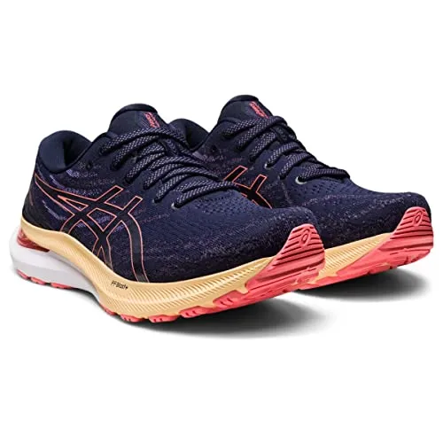 1012B272 ASICS Women's Gel-Kayano 29 Midnight/Papaya 9 B (M) - Like New