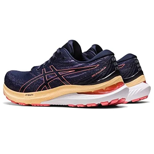 1012B272 ASICS Women's Gel-Kayano 29 Midnight/Papaya 9 B (M) - Like New