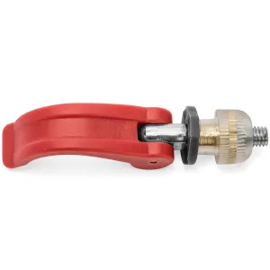 3K Carbon Fiber Quick Lock Replacement with Thumb Screw Ridged Latch