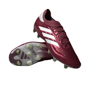 Adidas - Copa Pure II  Firm Ground Boots - Shadow Red / Cloud White / Team Solar Yellow 2