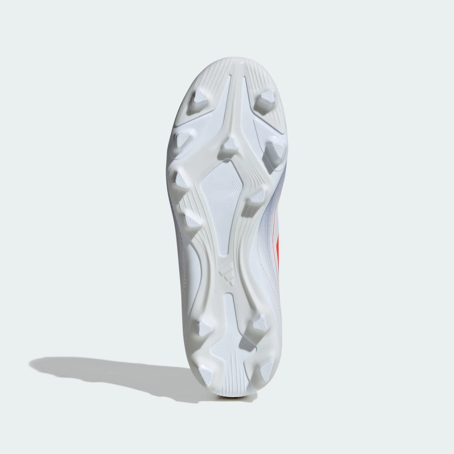 adidas F50 CLUB Flexible Ground Cleats | Cloud White-Solar Red | Kid's Unisex