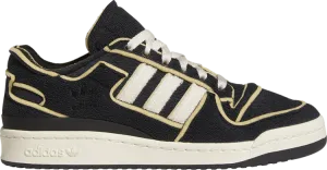 Adidas Forum 84 Low 'Cozy Pack' Sneakers, Black