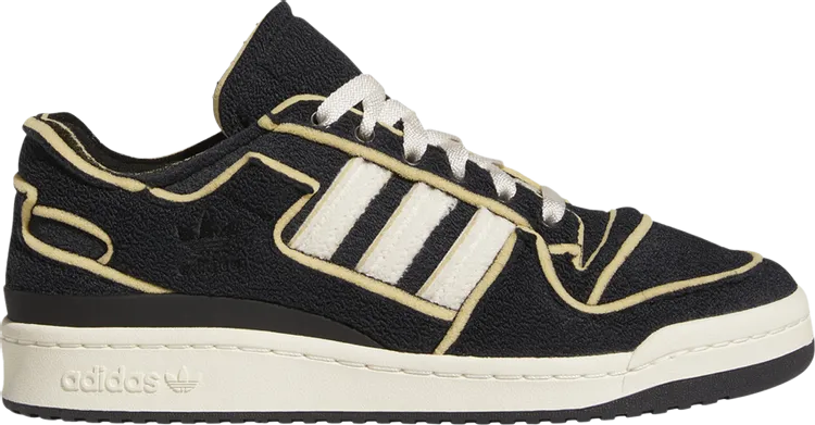 Adidas Forum 84 Low 'Cozy Pack' Sneakers, Black