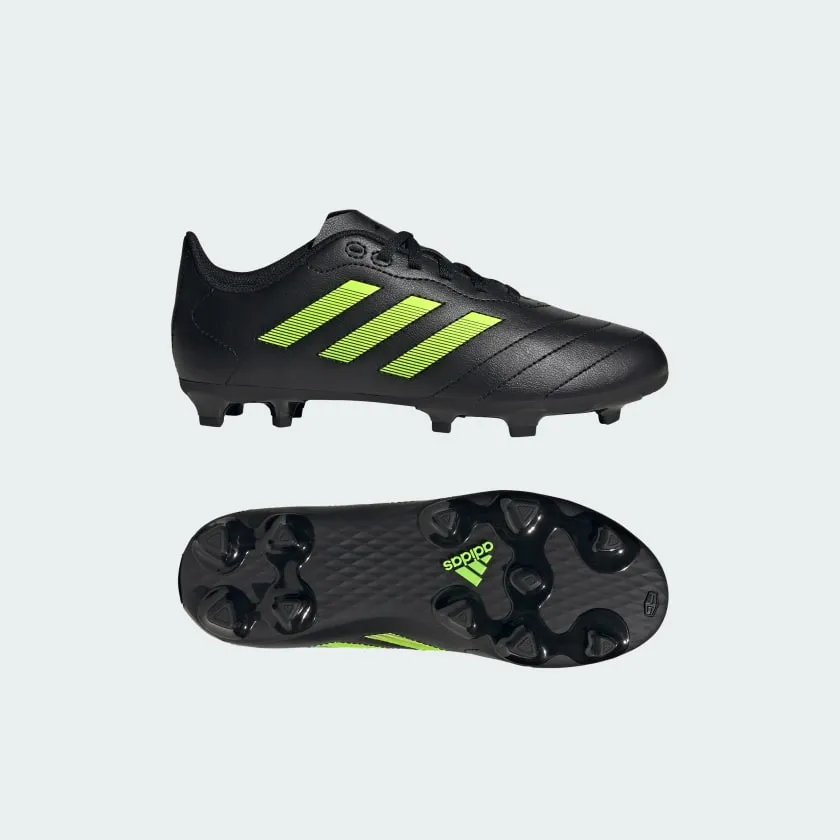 Adidas Goletto VIII FG J - Kids -BLACK/LEMON