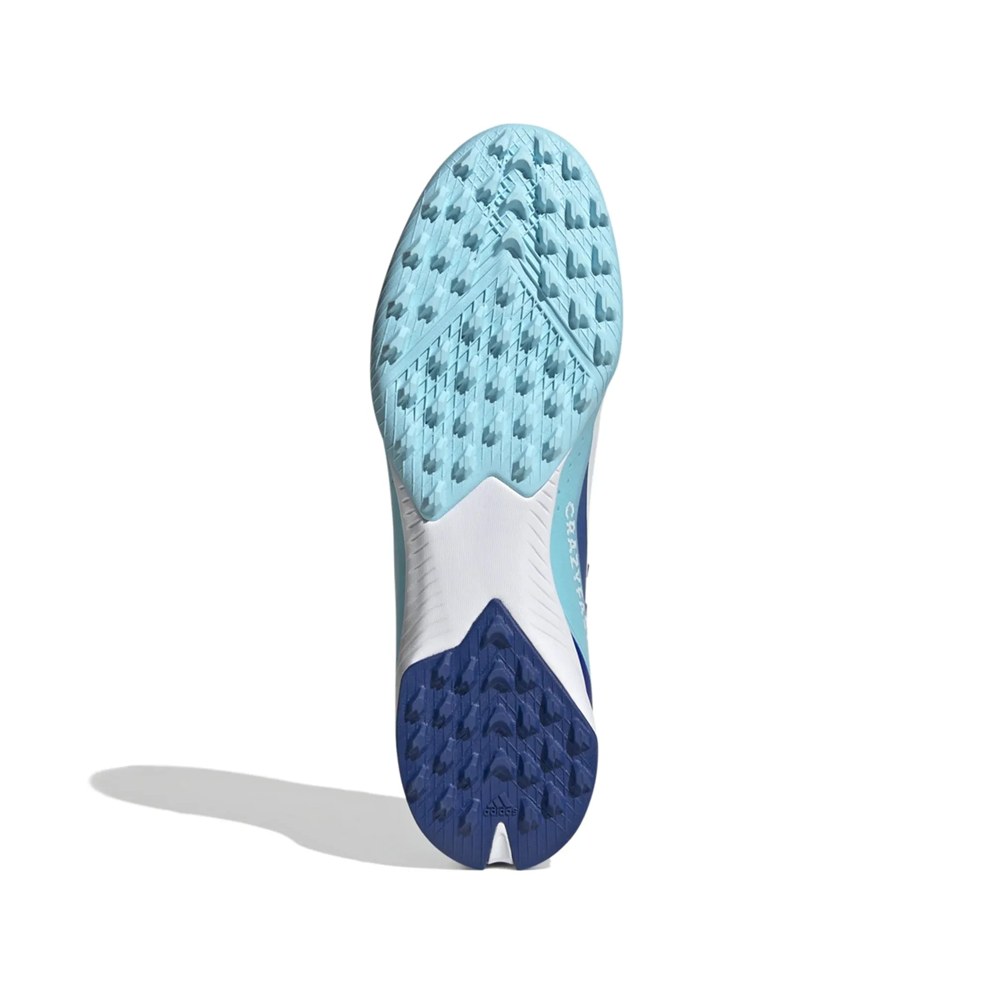 adidas X Crazyfast.3 TF Turf Soccer Cleat- Bright Royal/White/Solar Red