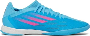 Adidas X Speedflow.3 IN 'Sky Rush Team Shock Pink' sneakers, blue