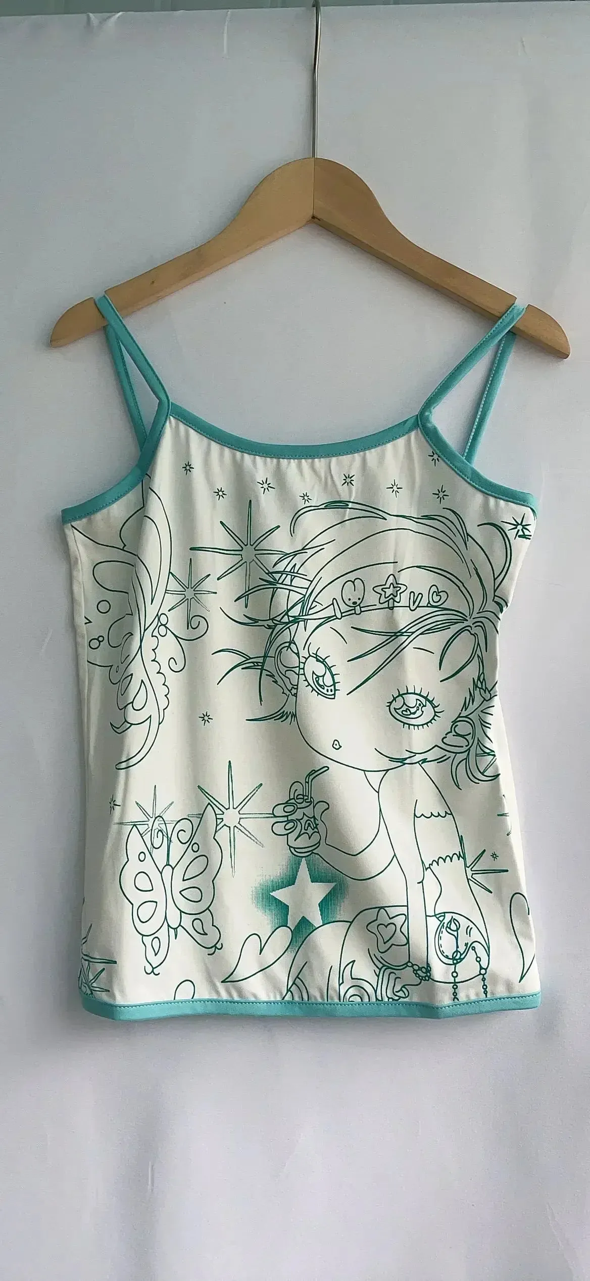 Aesthetic Sweet Tank Top - Sleeveless Japanese Cartoon Print From Kawaii Stop