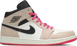 Air Jordan 1 Mid SE Crimson Tint, pink
