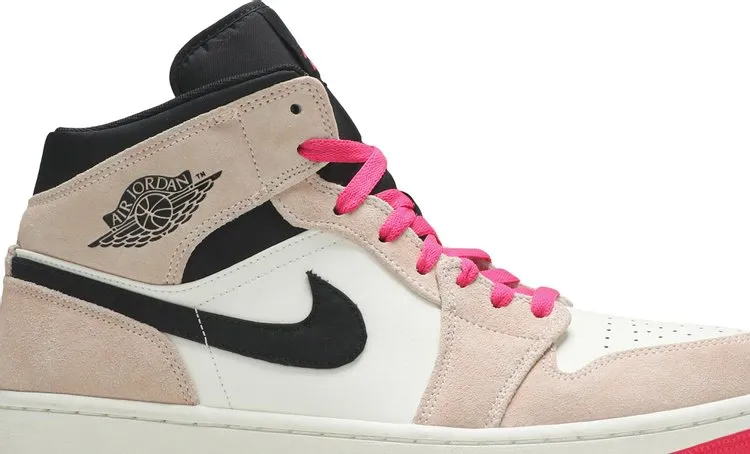 Air Jordan 1 Mid SE Crimson Tint, pink