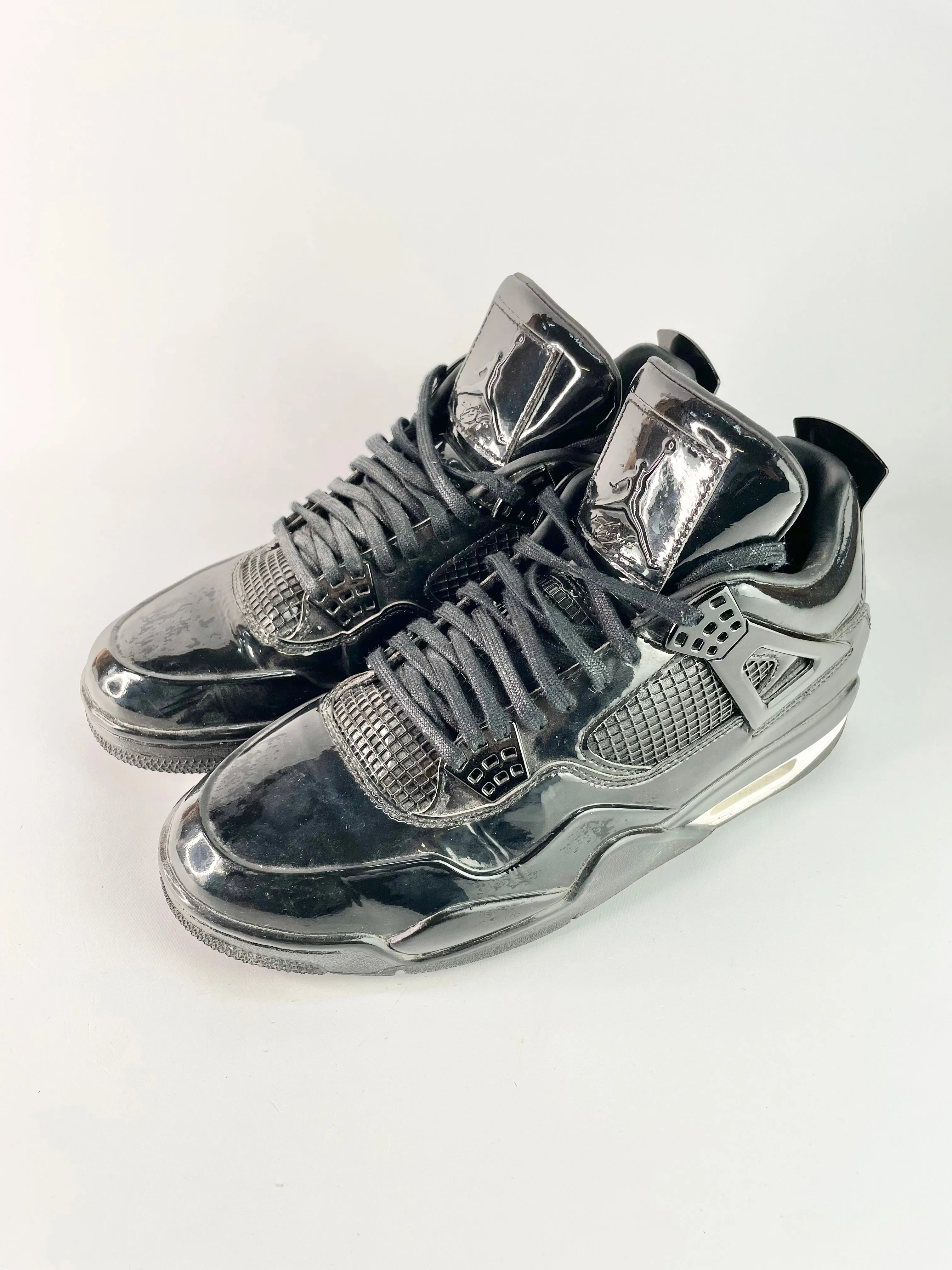 Air Jordan 4 Retro 11Lab4  'Patent Black' Sneakers - EU43