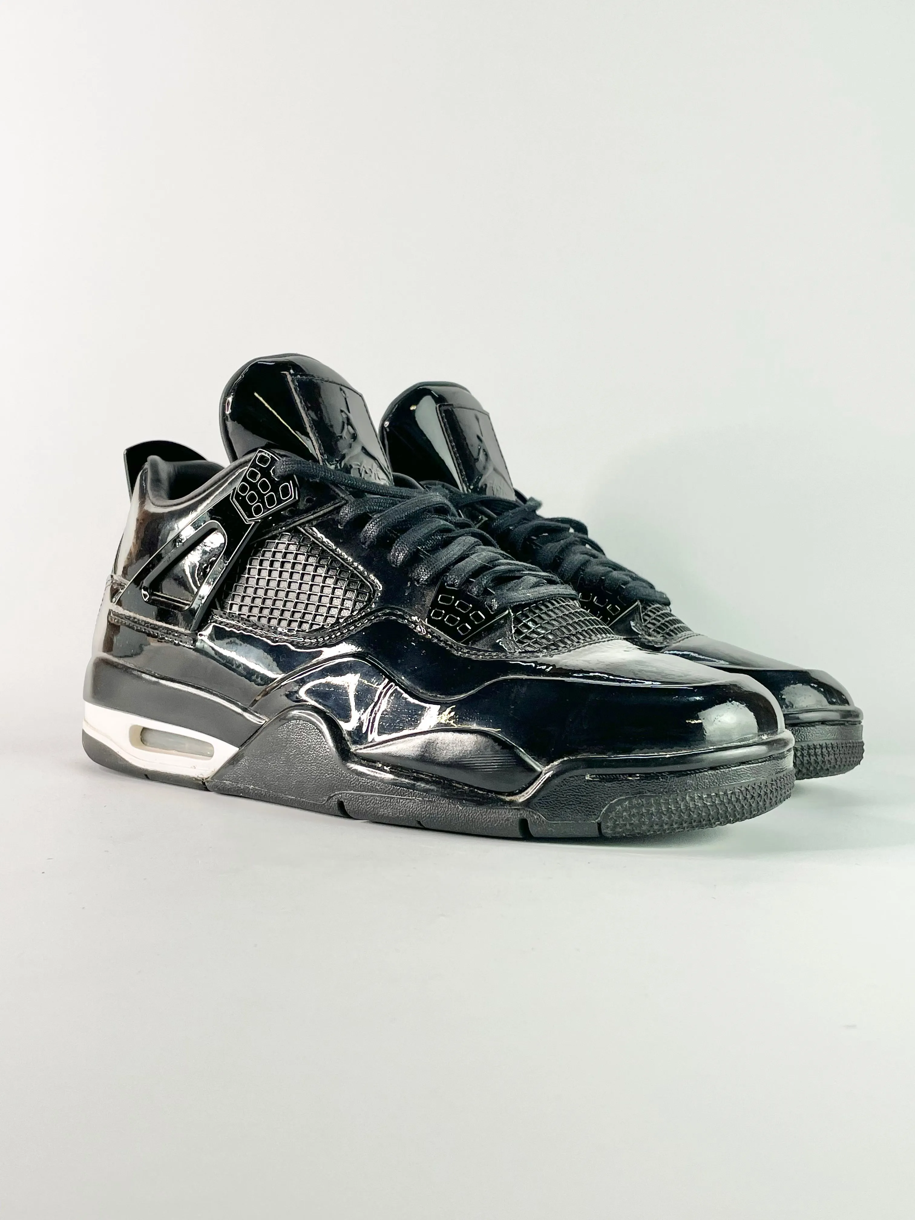 Air Jordan 4 Retro 11Lab4  'Patent Black' Sneakers - EU43