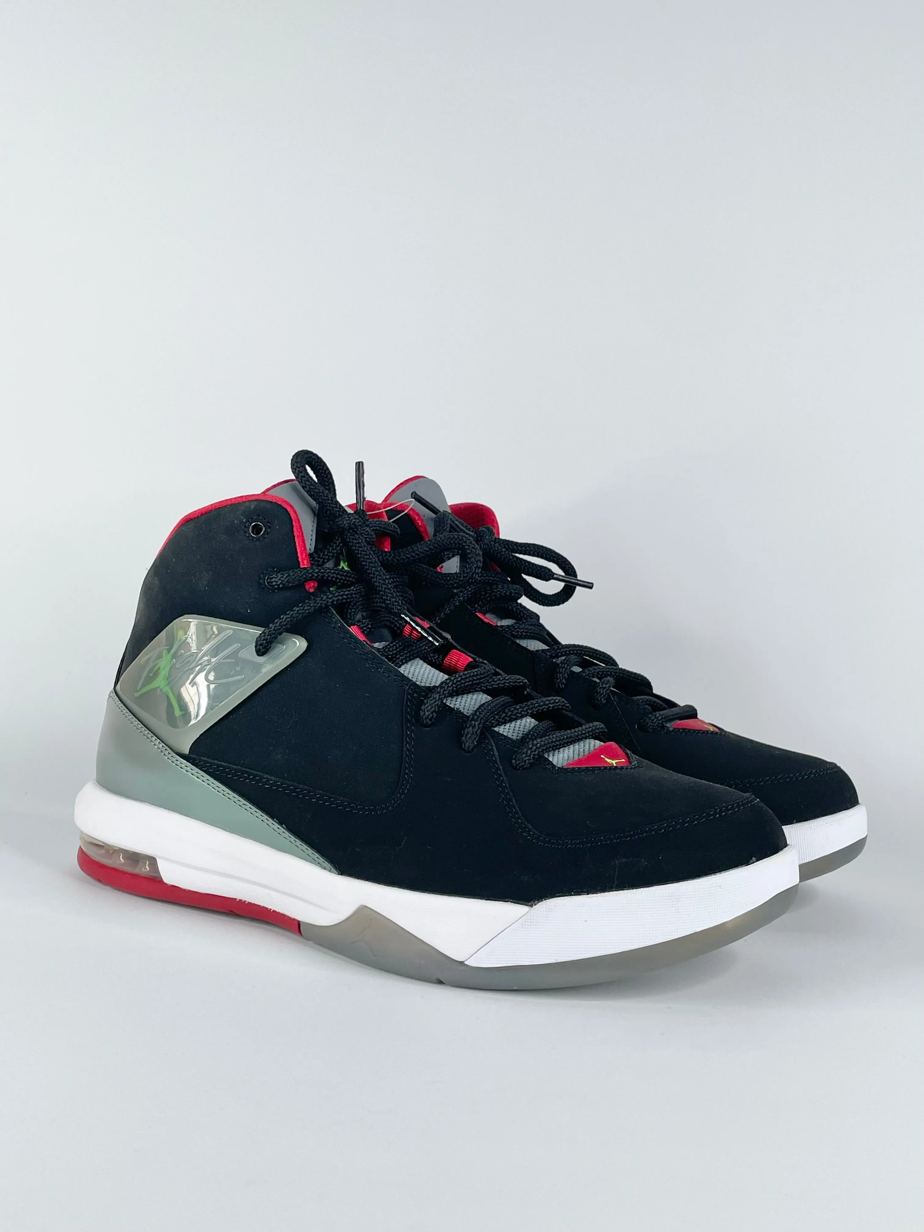 Air Jordan Incline Black, Green, Pulse Grey & Gym Red Sneakers - EU44