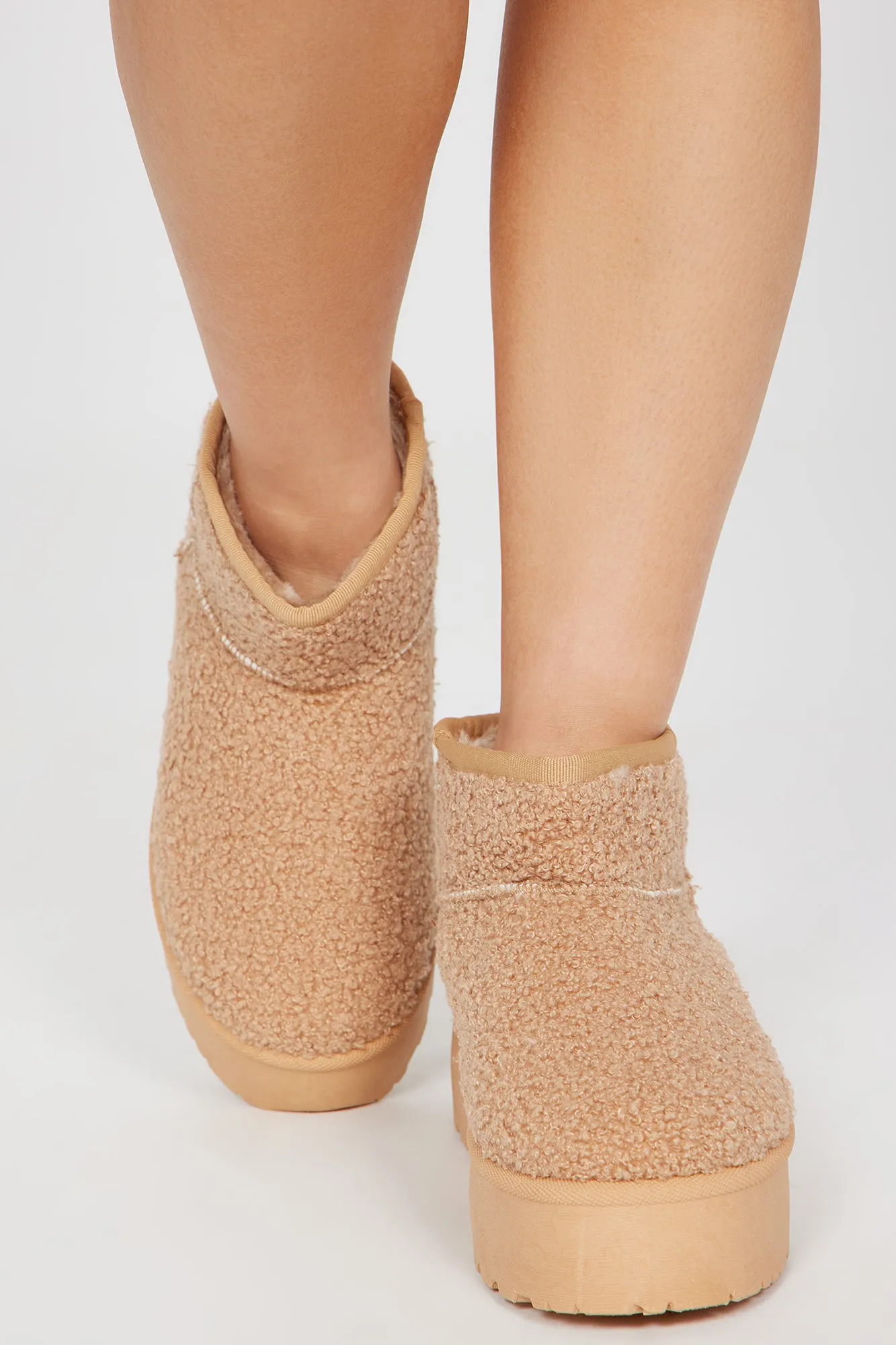 Always Cozy Booties - Beige