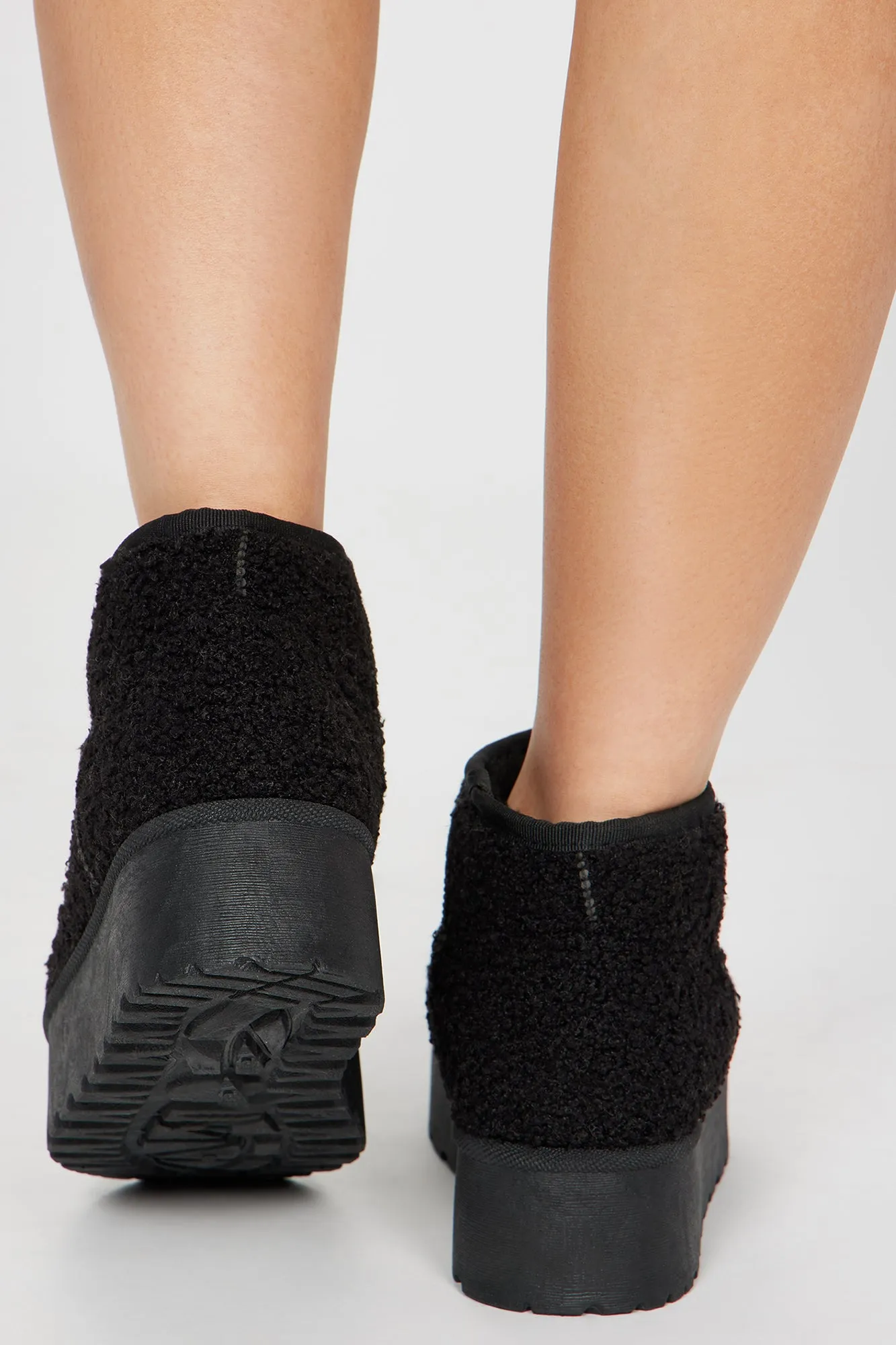 Always Cozy Booties - Black