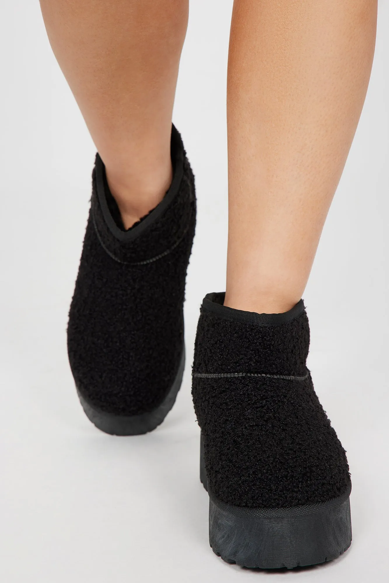 Always Cozy Booties - Black