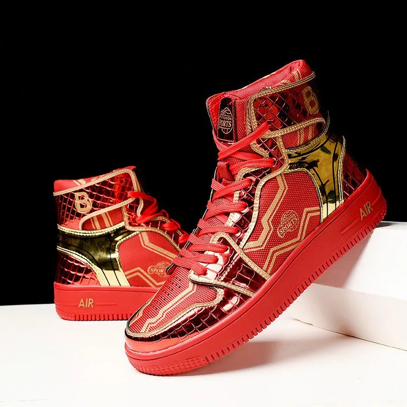 Anime Sequin Sneakers