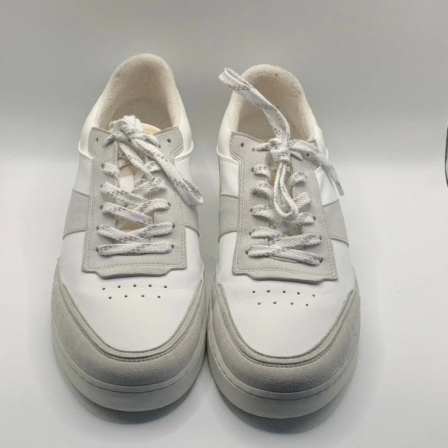A.P.C. Unisex Men's Plain Minimalist Low Top Gray/White Sneakers SZ 44 US 11
