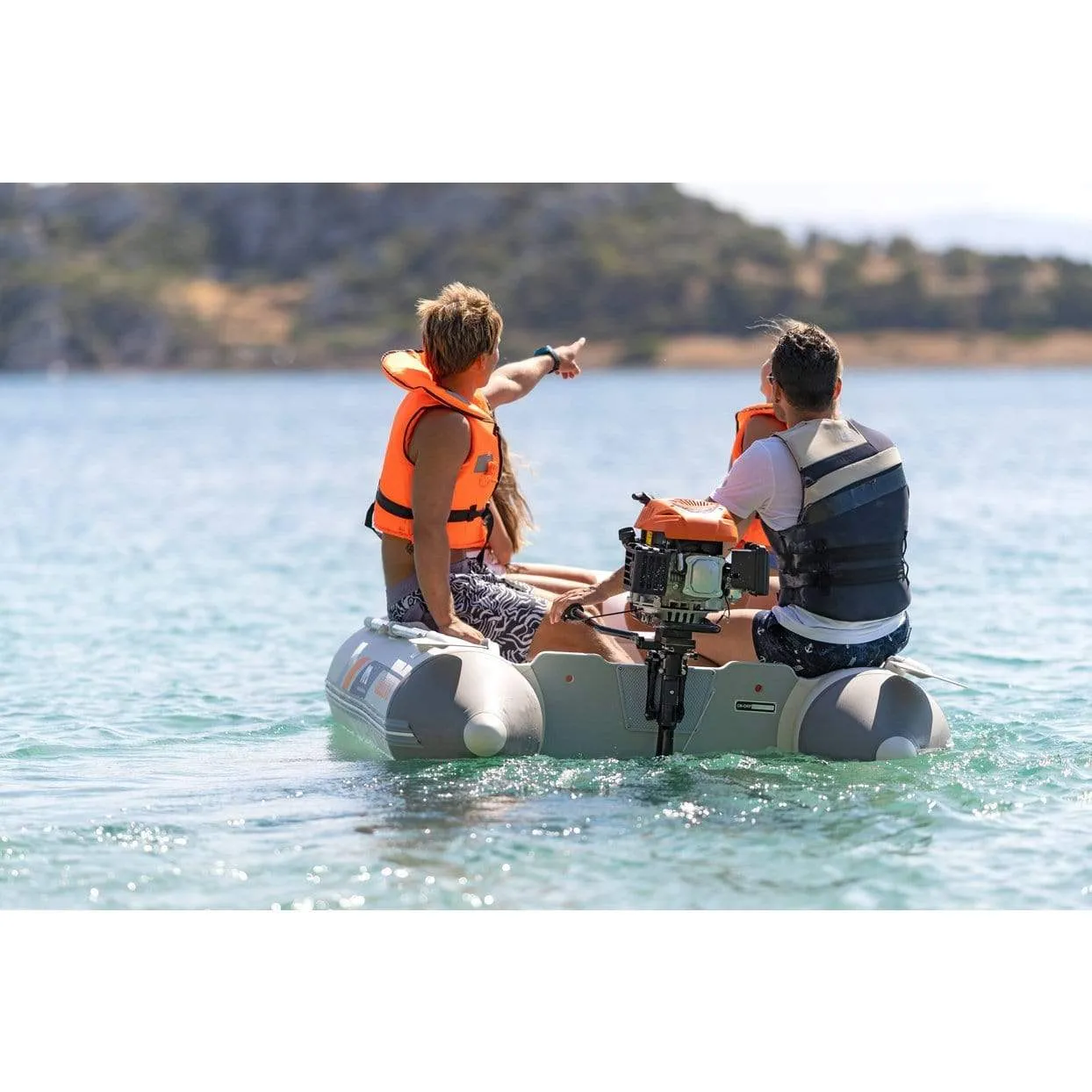 Aqua Marina 9’1” x 4’11” A-Deluxe Sports Boat with Aluminum Deck