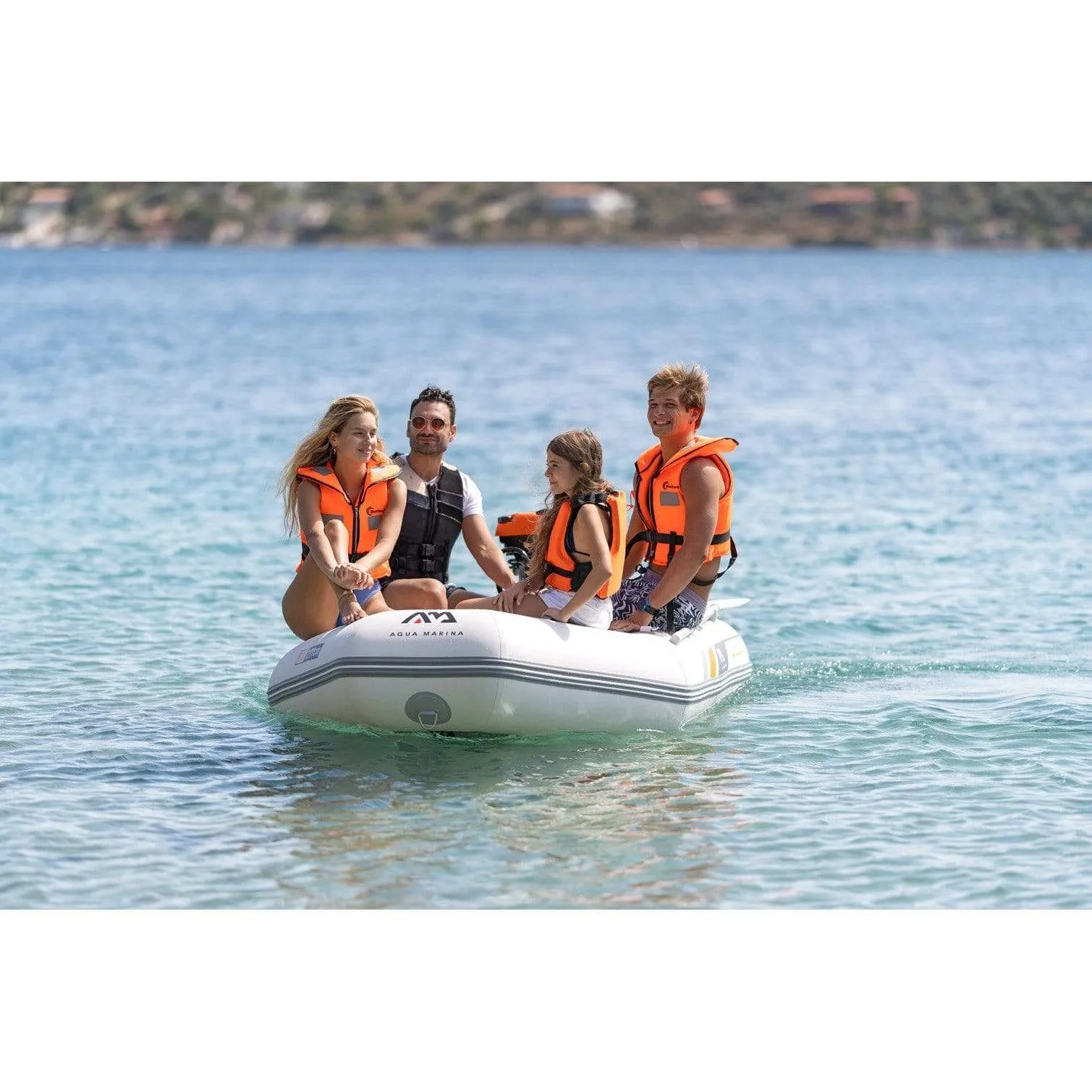Aqua Marina 9’1” x 4’11” A-Deluxe Sports Boat with Aluminum Deck