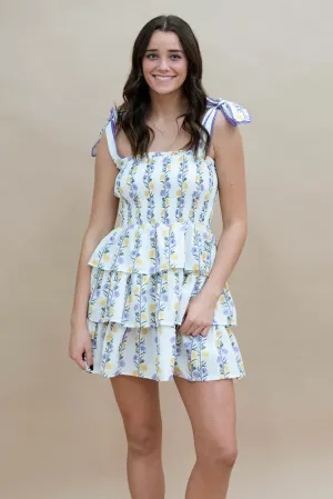 Aretha Floral Smocked Tiered Dress