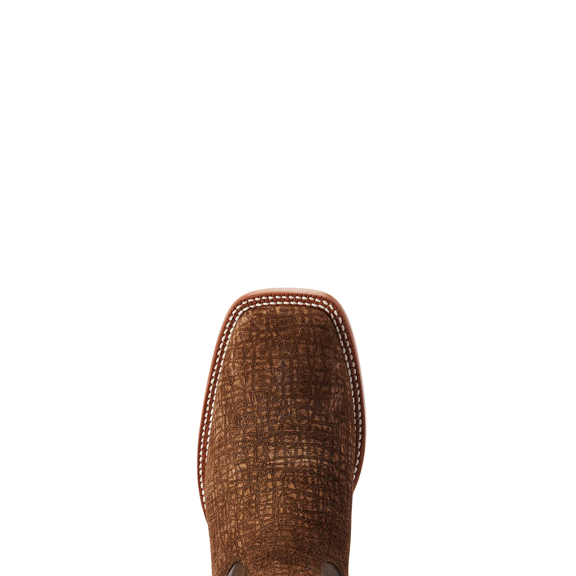 Ariat Antique Tan Hippo Print Circuit Paxton Broad Square Toe Boots for Men