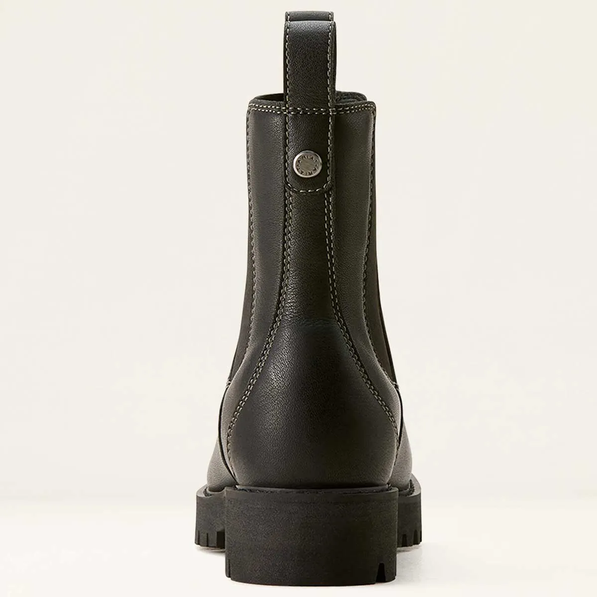 ARIAT Wexford Lug Mid Waterproof Chelsea Boots - Womens - Jet Black