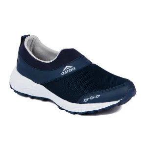 ASIAN F-04 Running Shoes,Gym Shoes,Training Shoes,Walking Shoes,Sports Shoes(Blue) 7 UK