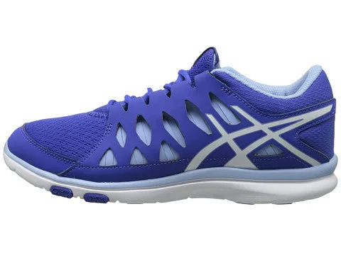 ASICS GEL-Fit Tempo Blue Mesh Athletic Running Training Shoes Size 9