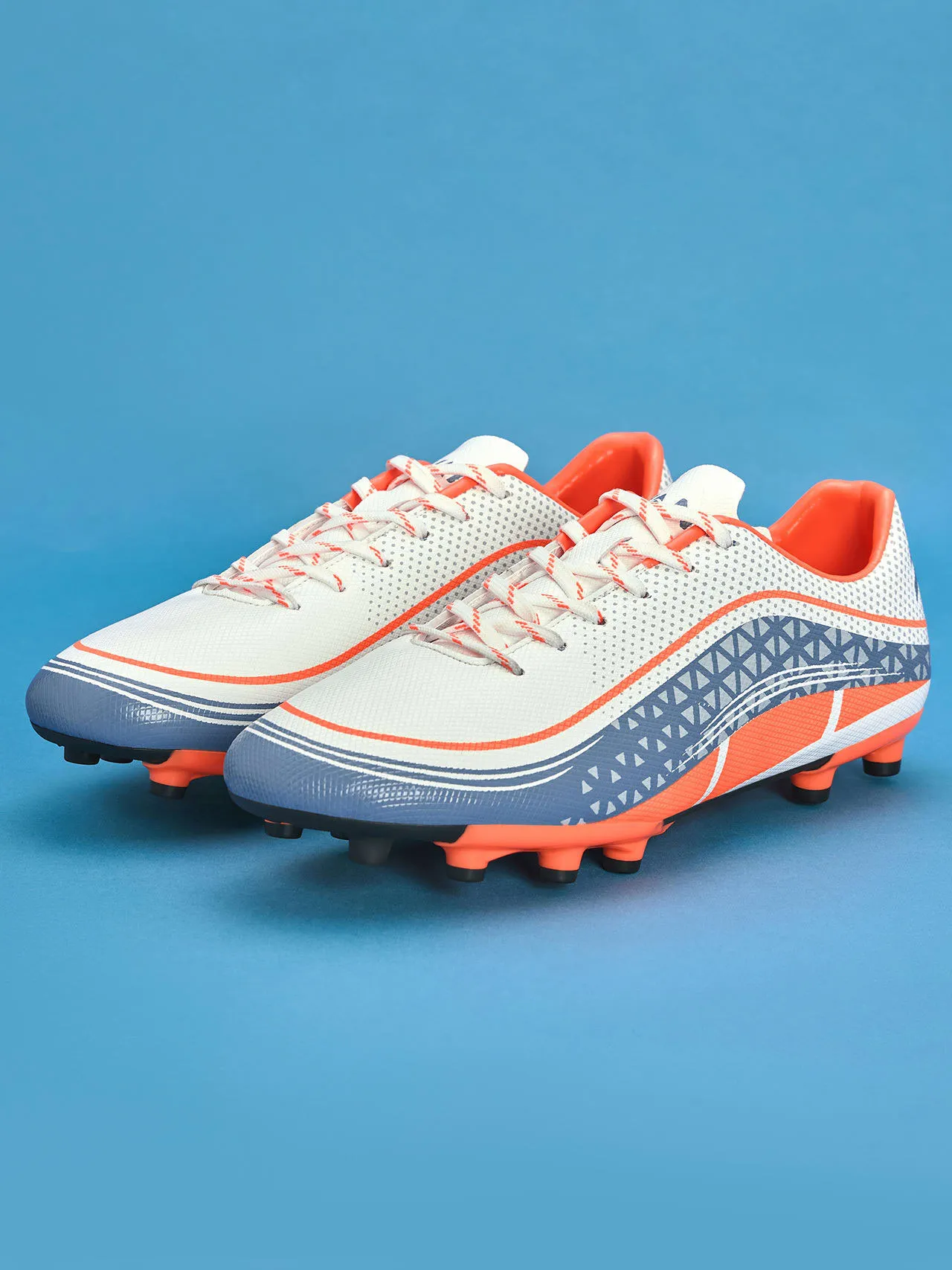 Avant Men's CruiseX Football Shoes - White/Blue