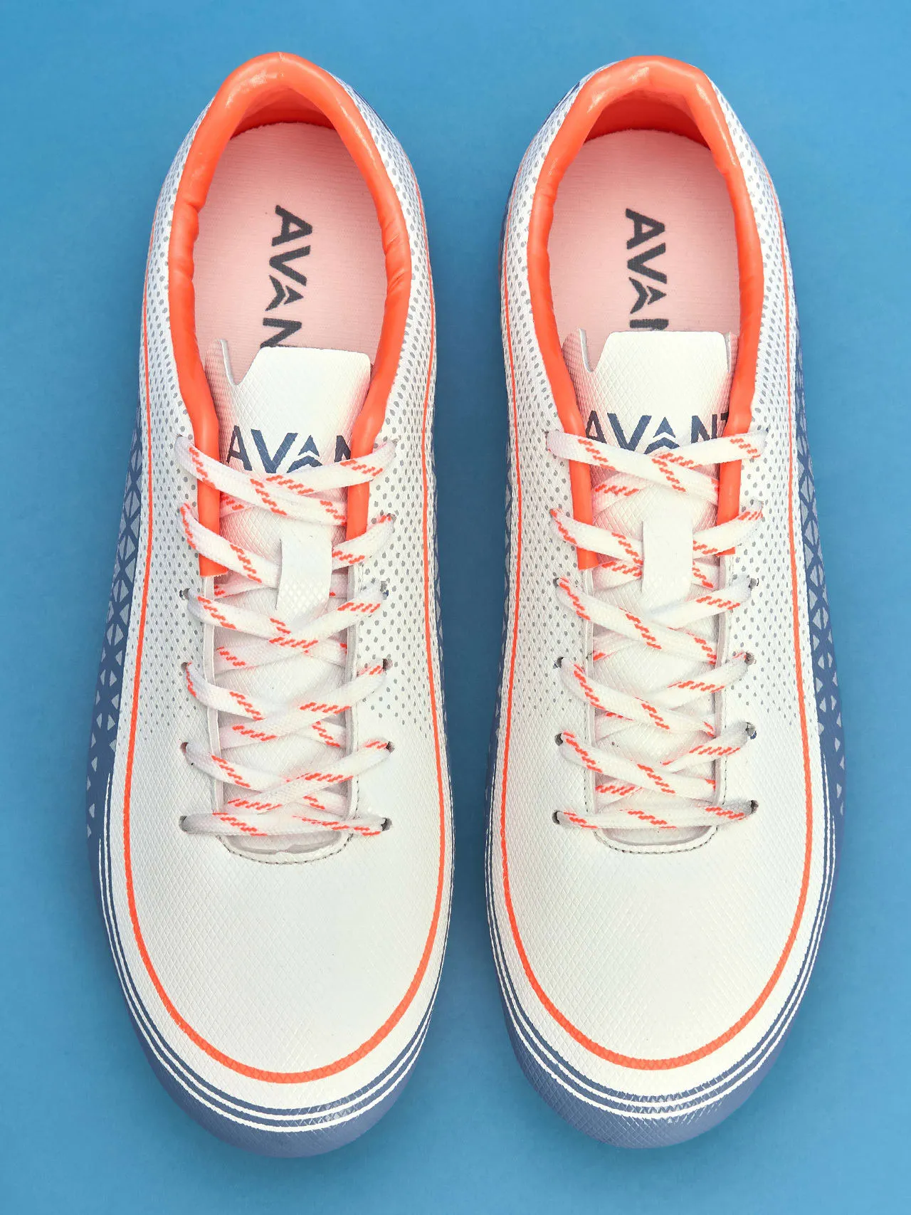 Avant Men's CruiseX Football Shoes - White/Blue