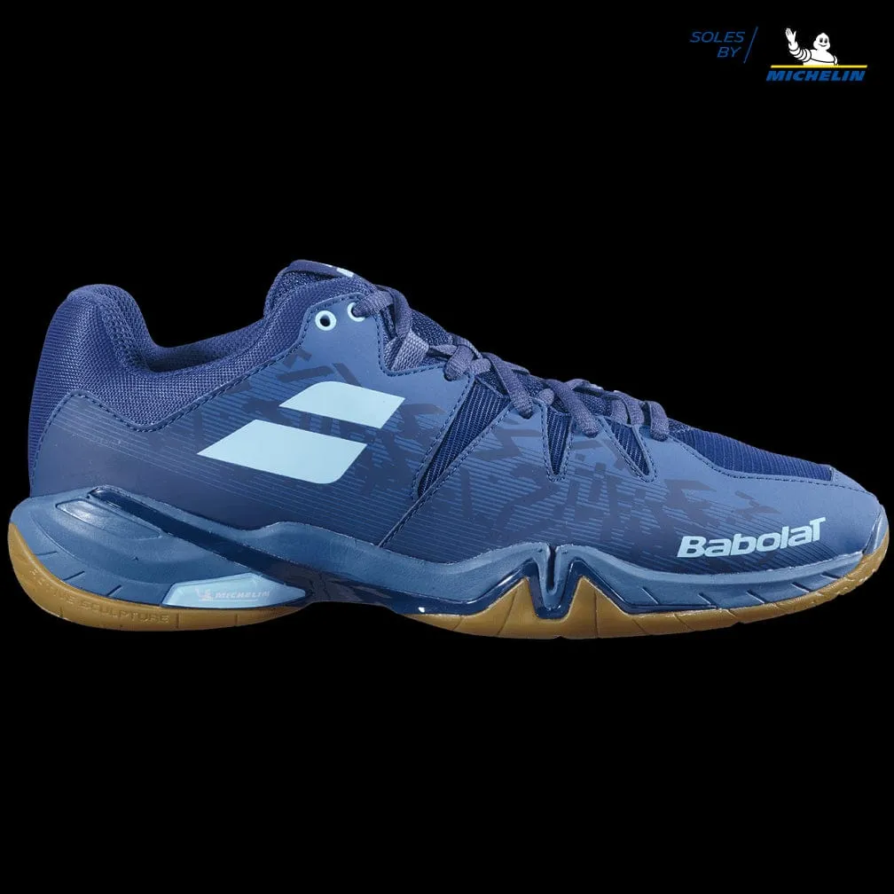Babolat Shadow Spirit Badminton Shoes - Dark Blue