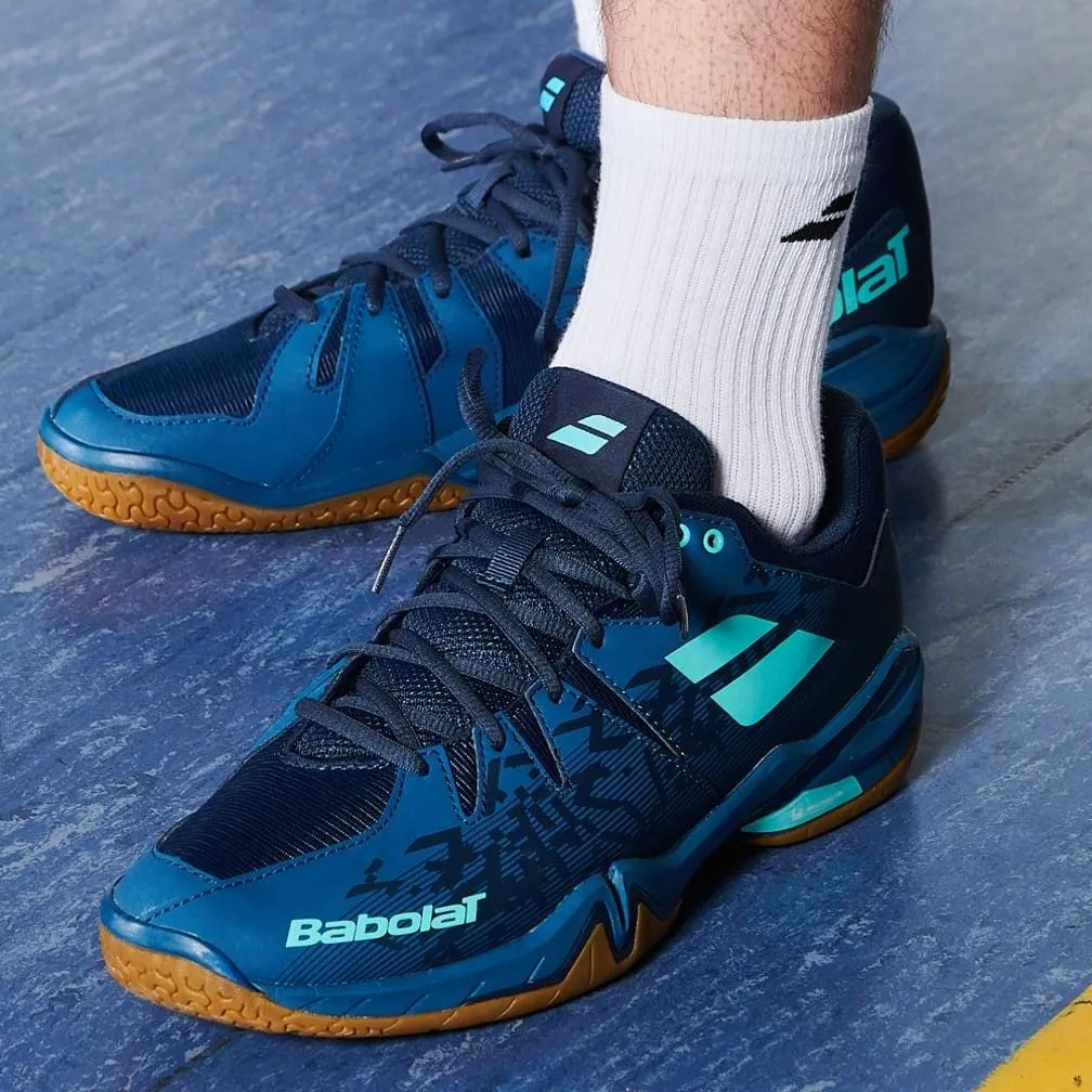 Babolat Shadow Spirit Badminton Shoes - Dark Blue