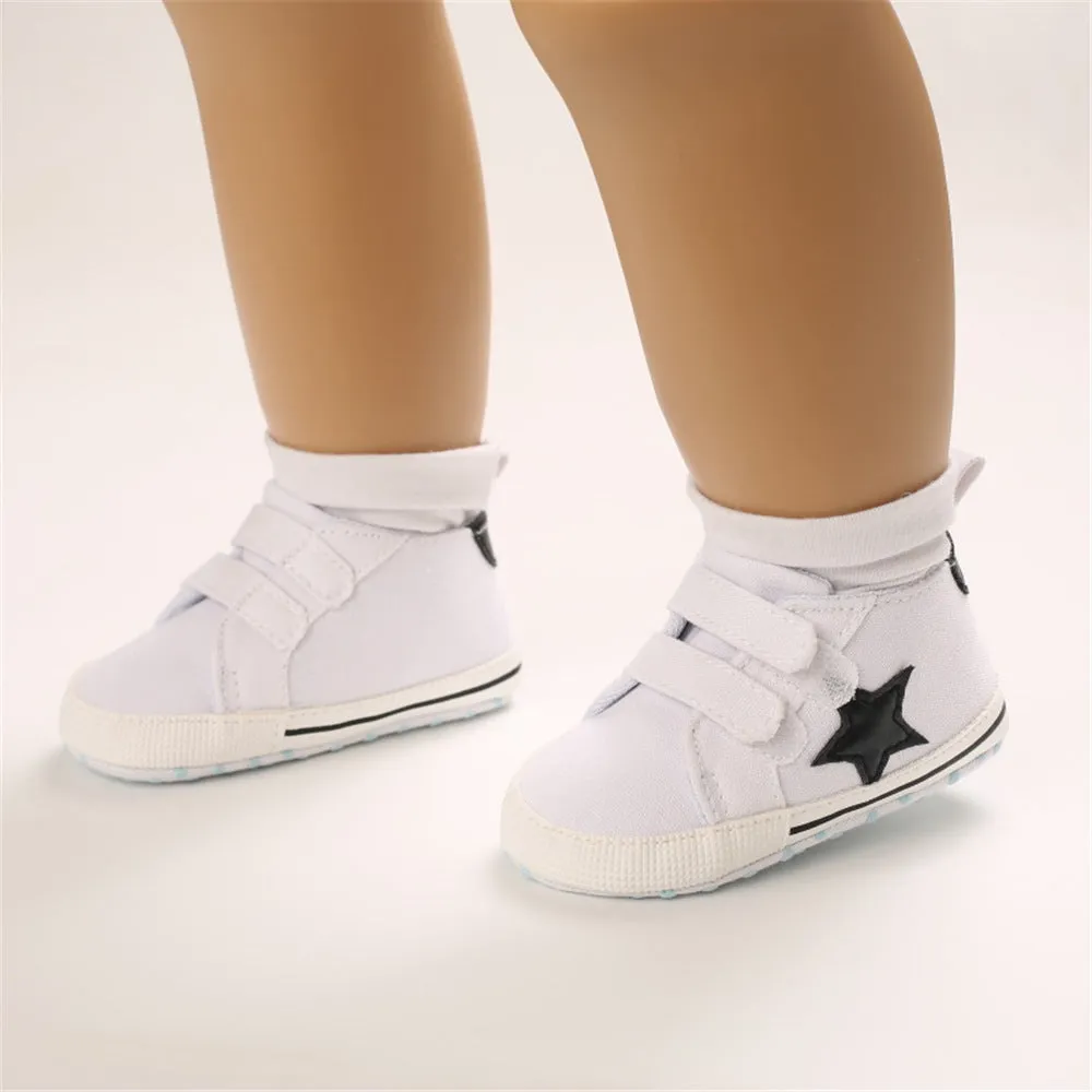 Baby Unisex Star Magic Tape Shoes Wholesale Child Shoes