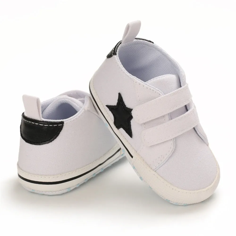 Baby Unisex Star Magic Tape Shoes Wholesale Child Shoes