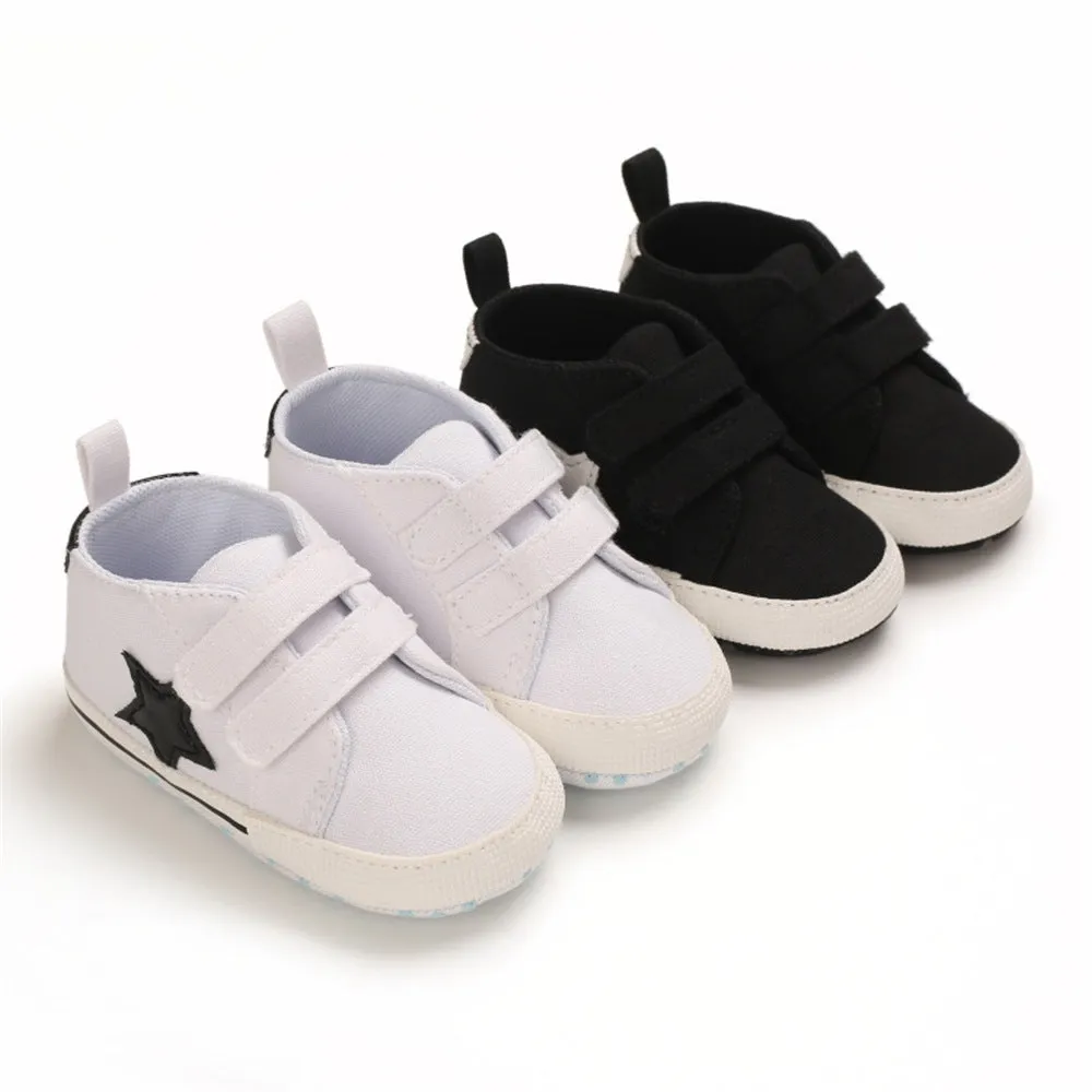 Baby Unisex Star Magic Tape Shoes Wholesale Child Shoes