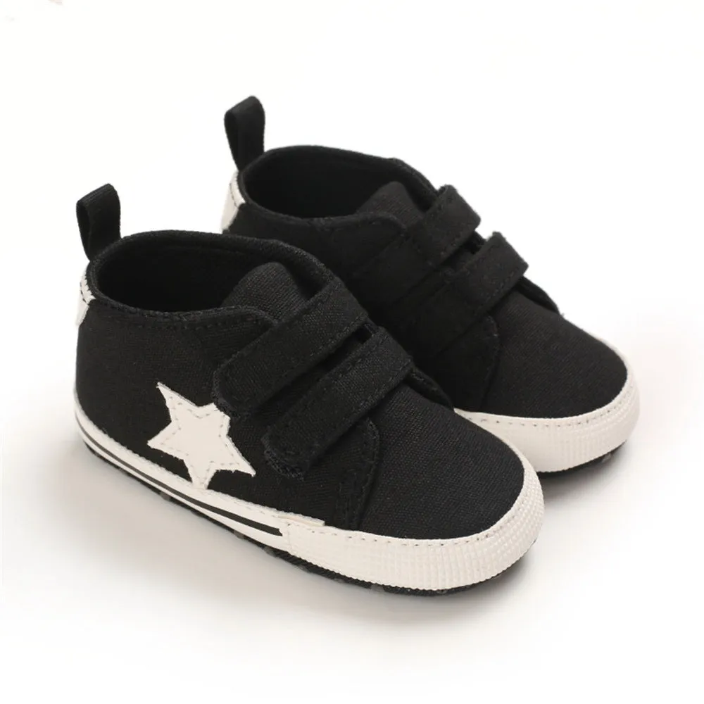 Baby Unisex Star Magic Tape Shoes Wholesale Child Shoes