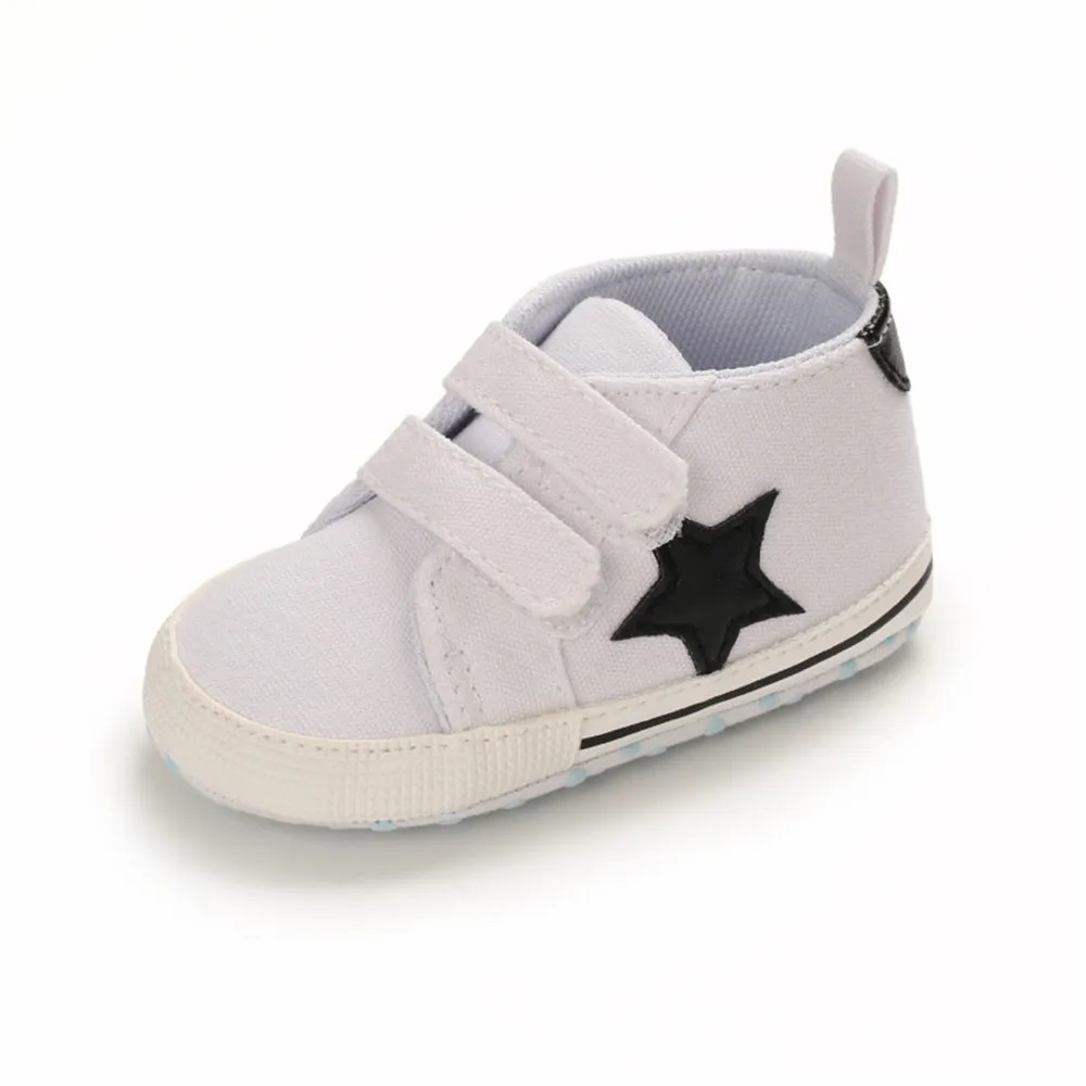 Baby Unisex Star Magic Tape Shoes Wholesale Child Shoes
