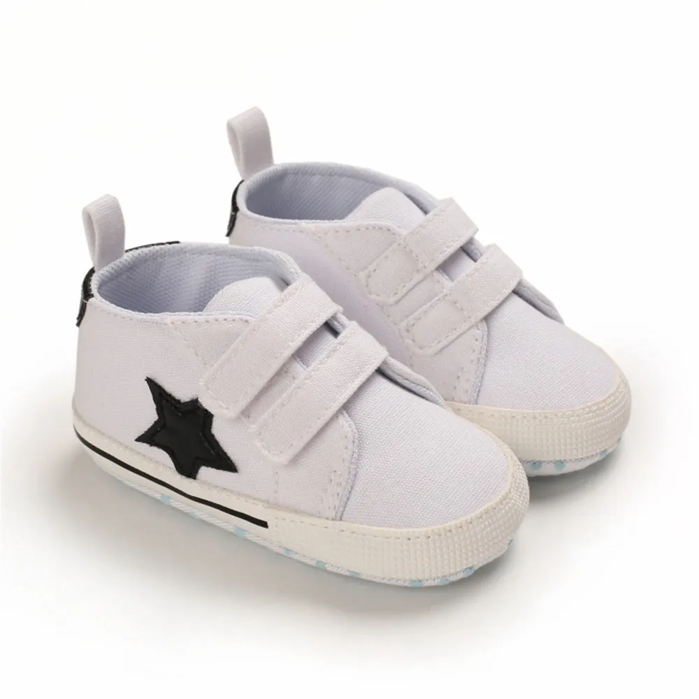 Baby Unisex Star Magic Tape Shoes Wholesale Child Shoes