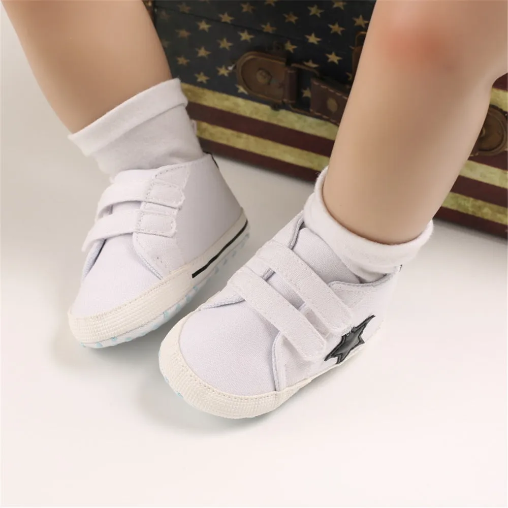 Baby Unisex Star Magic Tape Shoes Wholesale Child Shoes