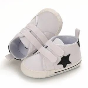 Baby Unisex Star Magic Tape Shoes Wholesale Child Shoes