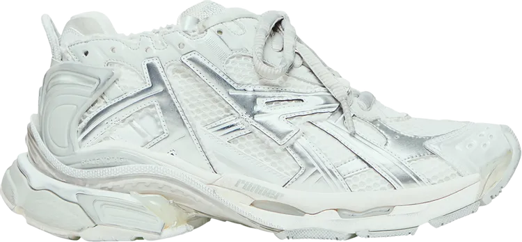Balenciaga Runner Sneaker White Silver