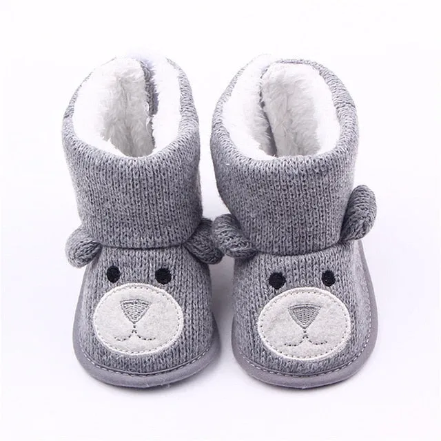 Bear-y Cozy Slipper Boots