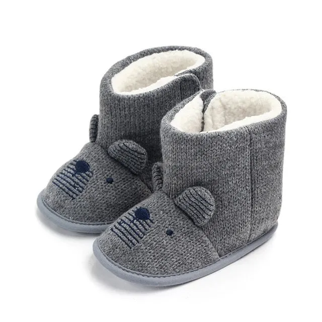 Bear-y Cozy Slipper Boots