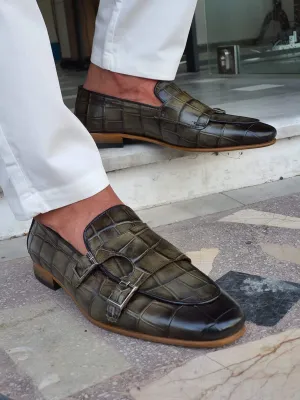 Bergamo Khaki Sardinelli Shoes