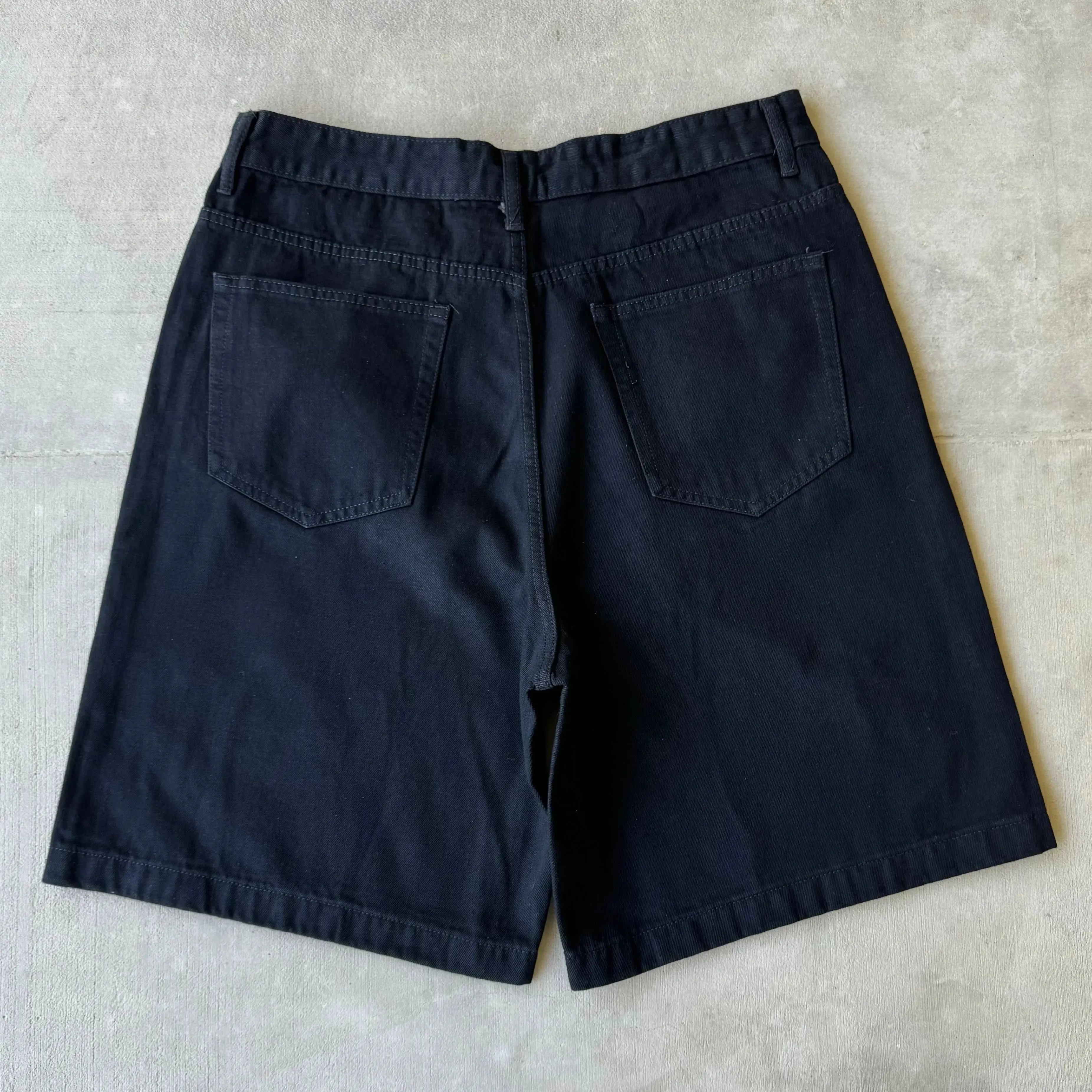 Black Baggy Jorts