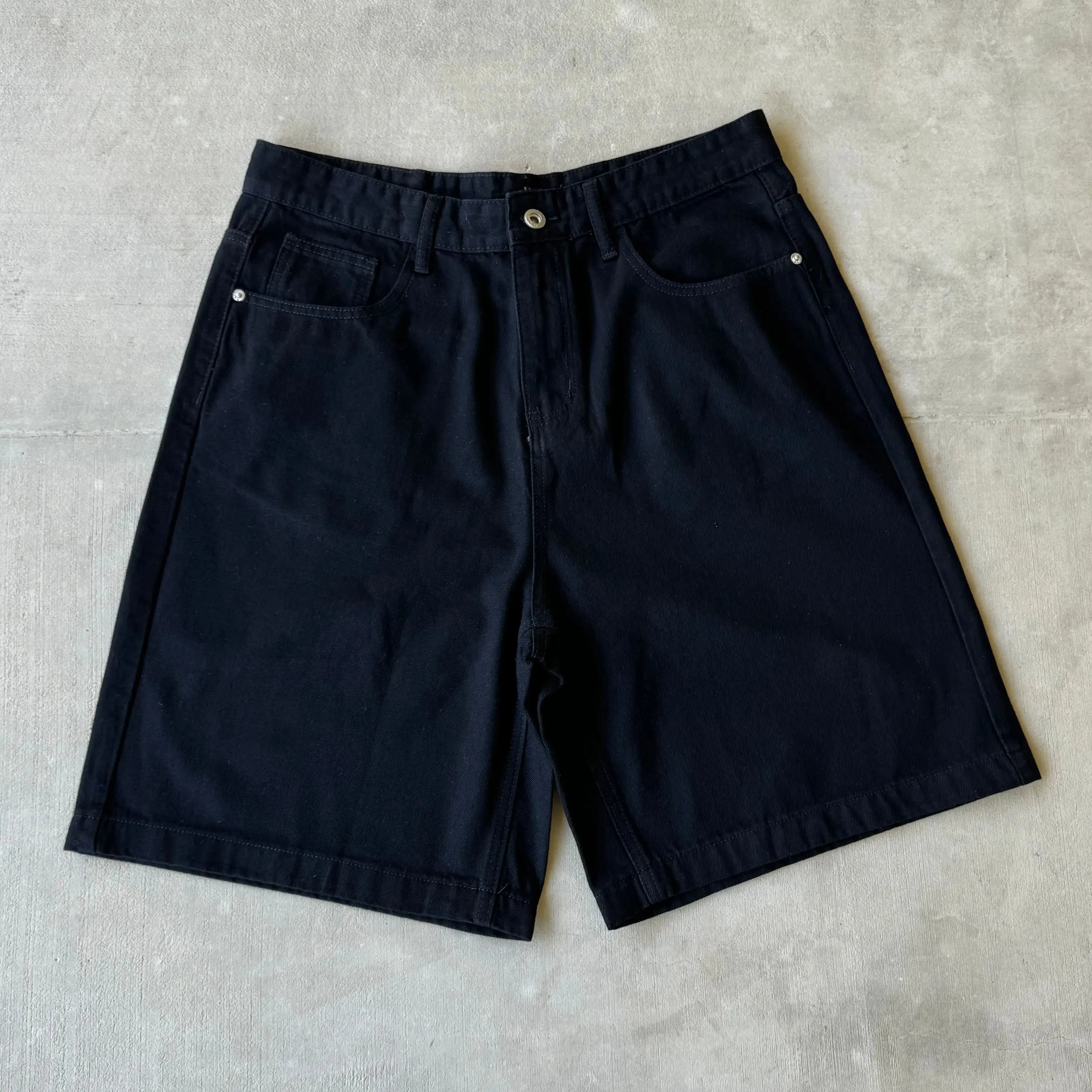 Black Baggy Jorts