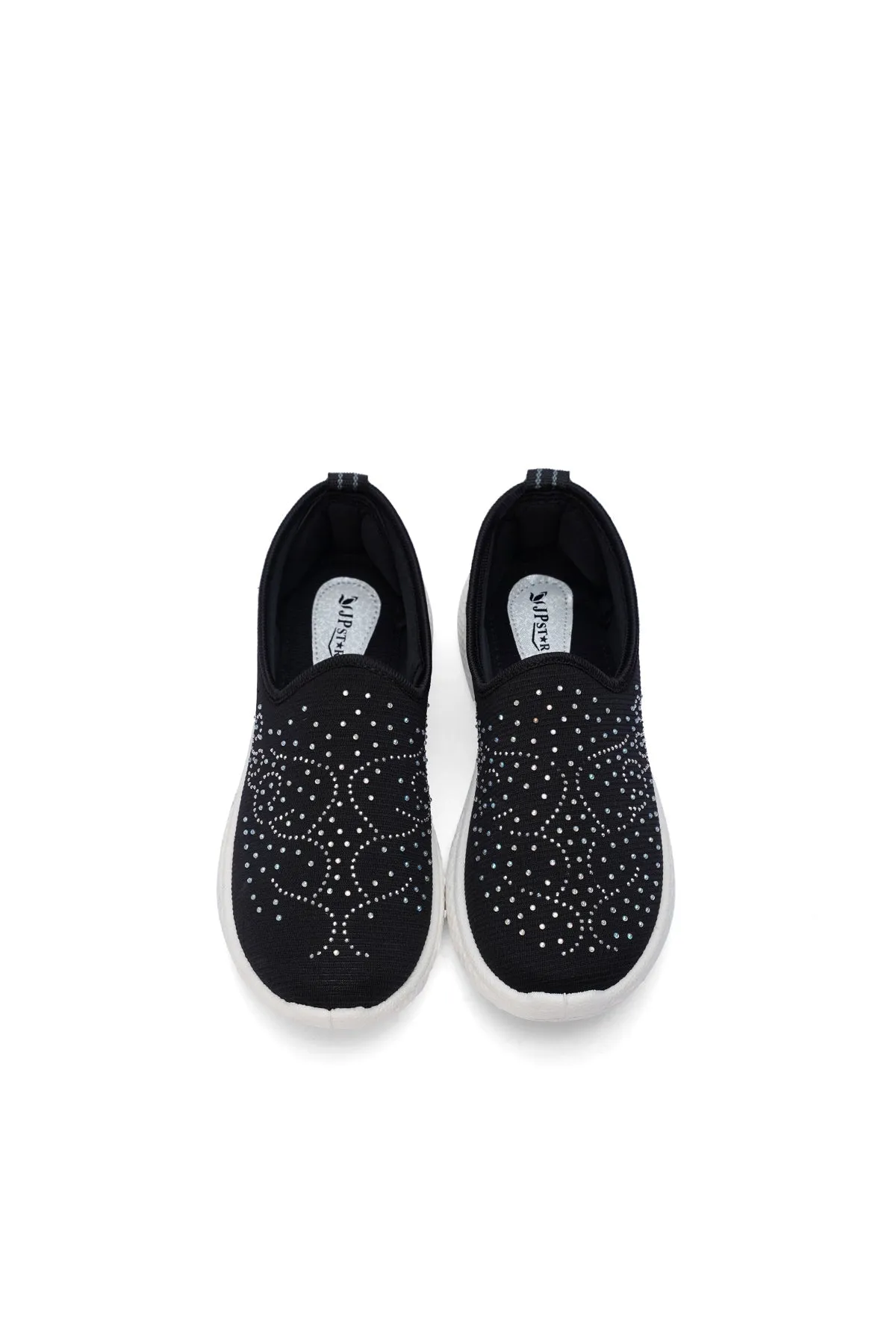 Black Canvas Sneakers for Women