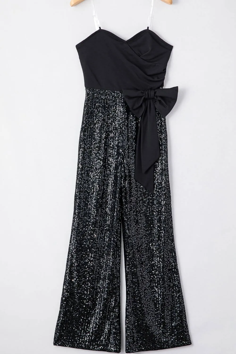 Black Jumpsuit Wide Leg