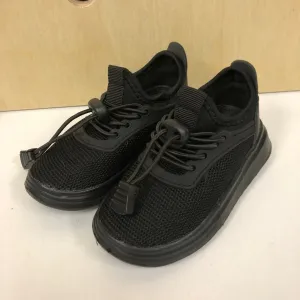 Black Mesh Sneakers